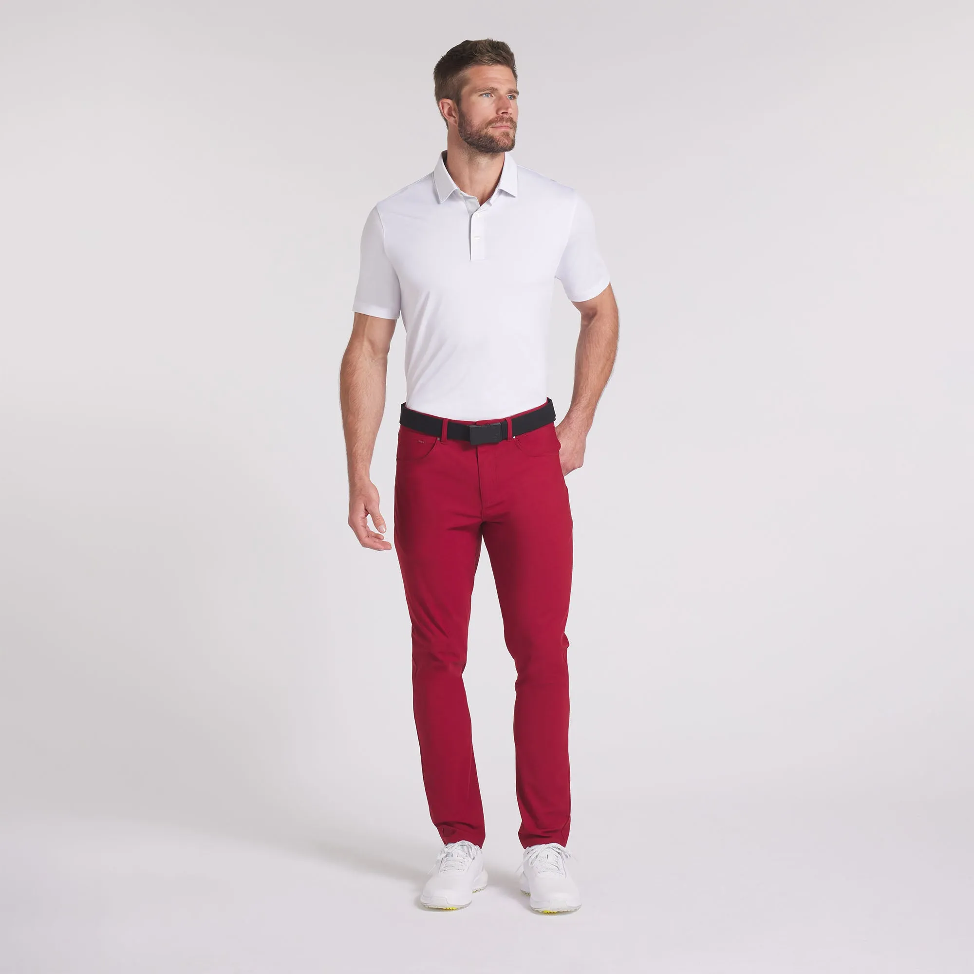 101 5 Pocket Golf Pants | Intense Red