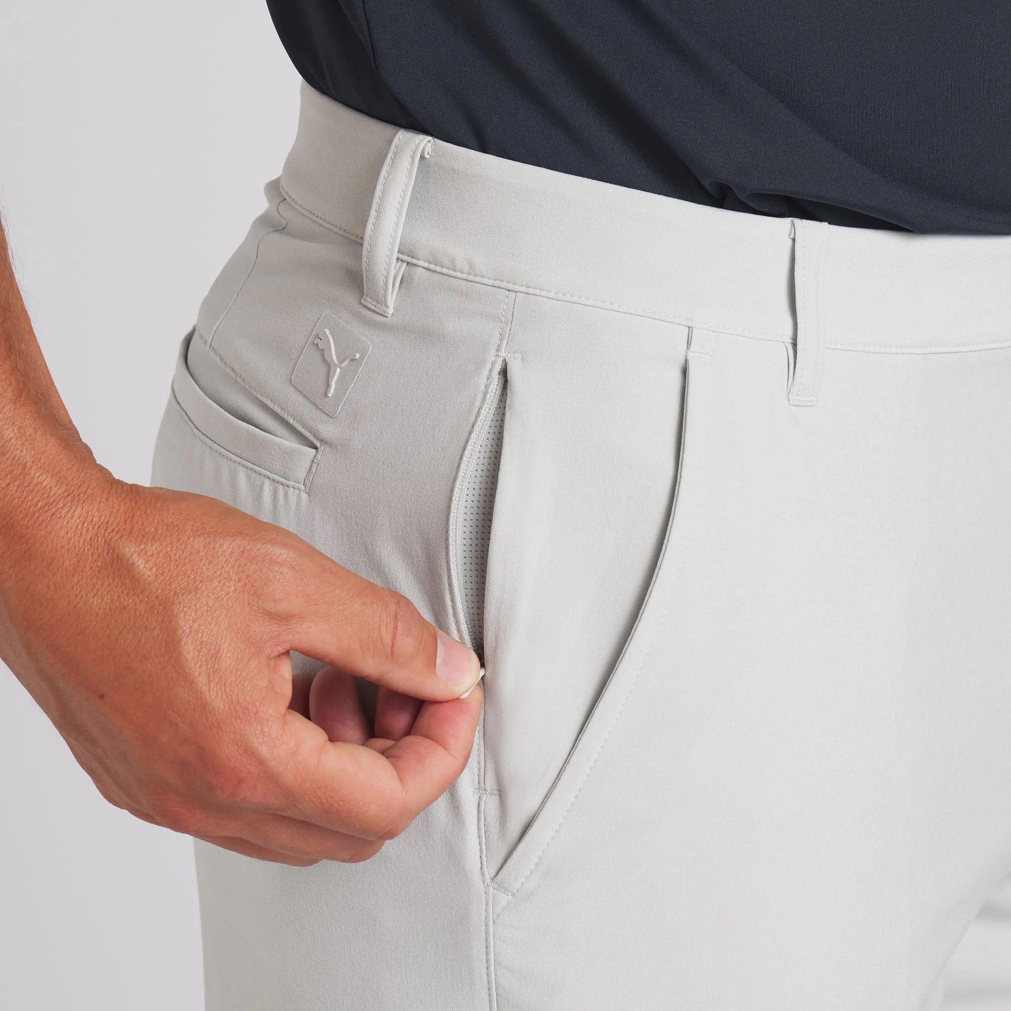 101 Solid 9" Golf Shorts | Ash Gray