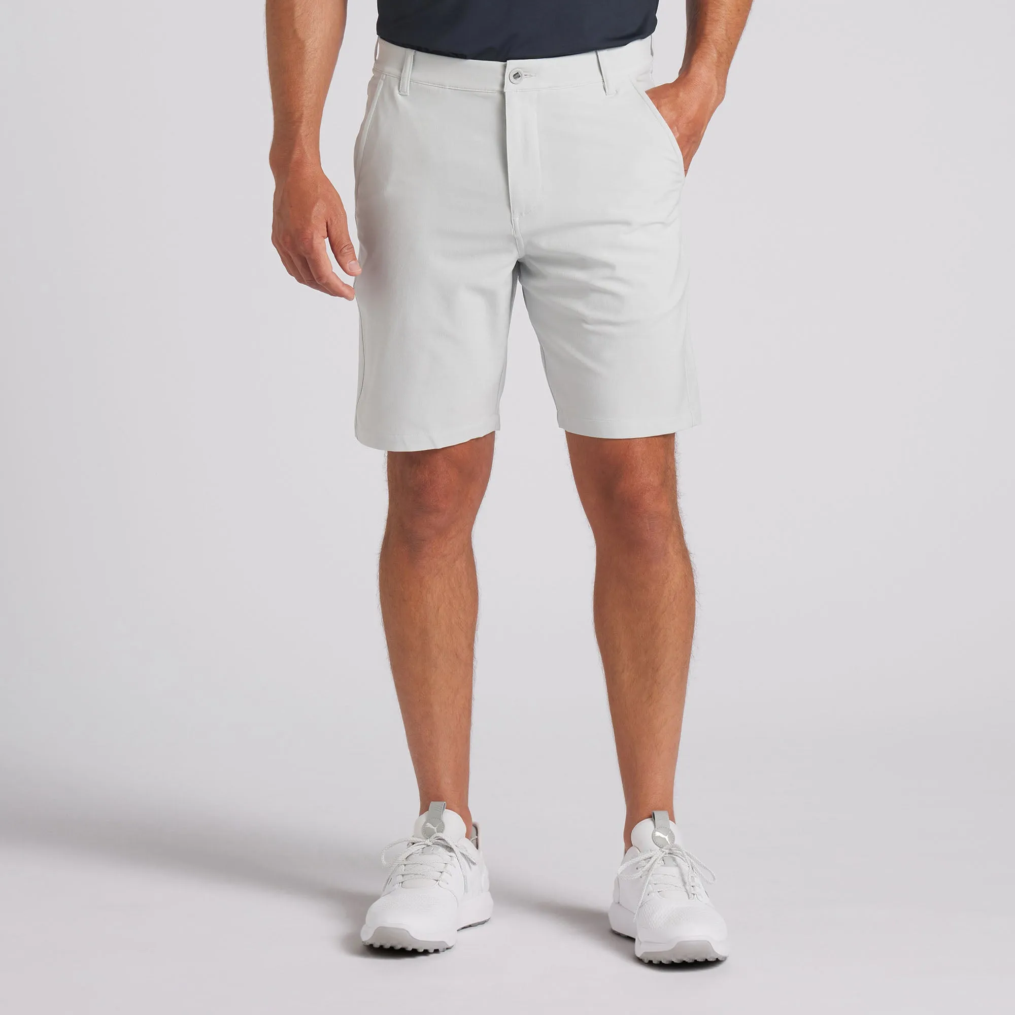 101 Solid 9" Golf Shorts | Ash Gray