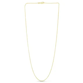 14K Gold .9mm Lumina Chain