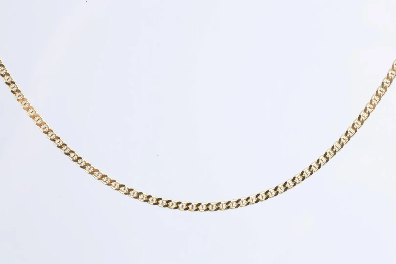 18" 14k Yellow Gold Mariner Chain (6.52g.)