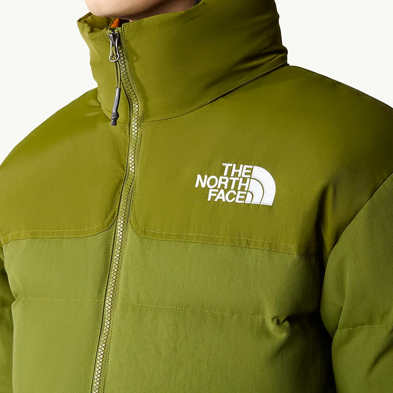 92 Ripstop Nuptse Jacket - Forest Olive