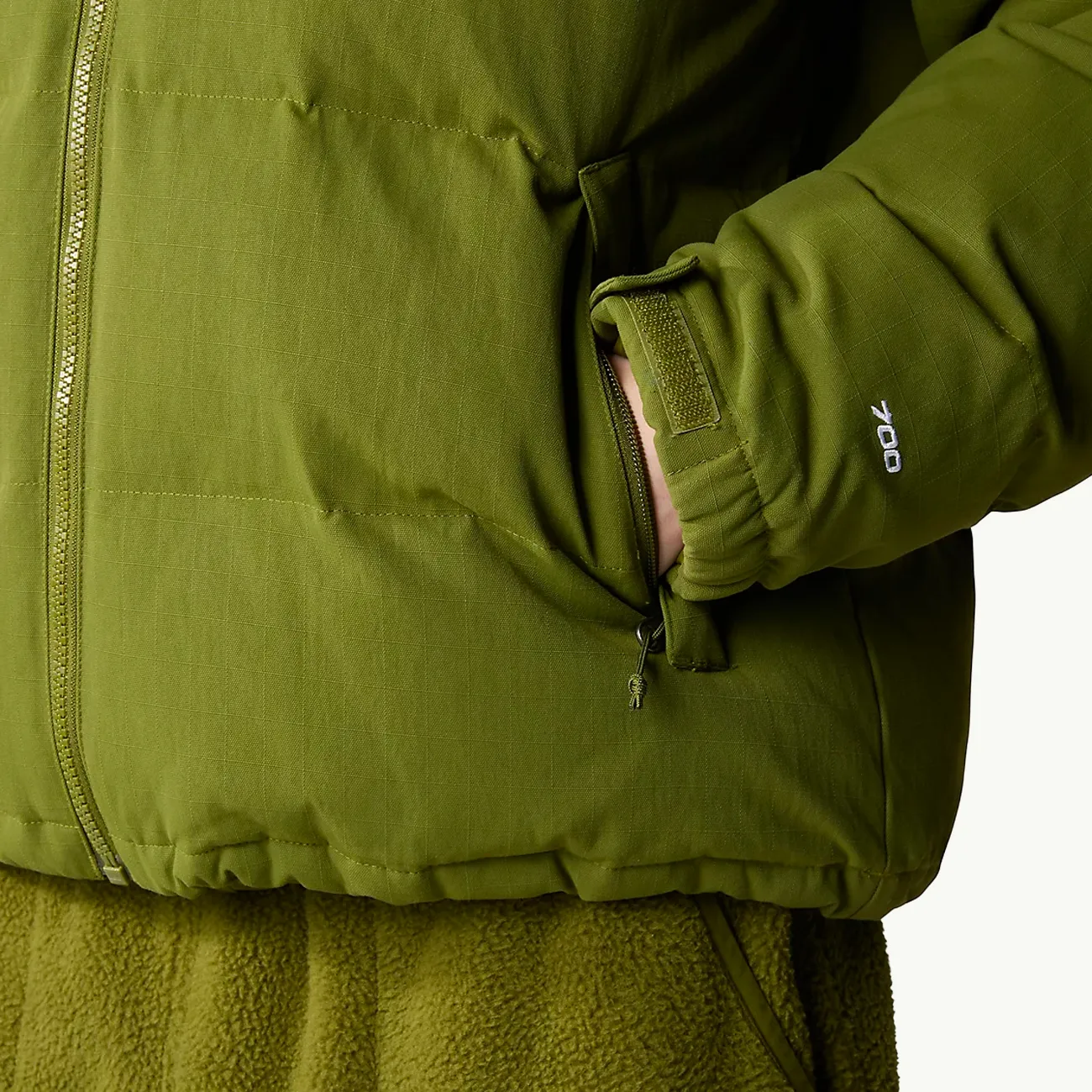 92 Ripstop Nuptse Jacket - Forest Olive