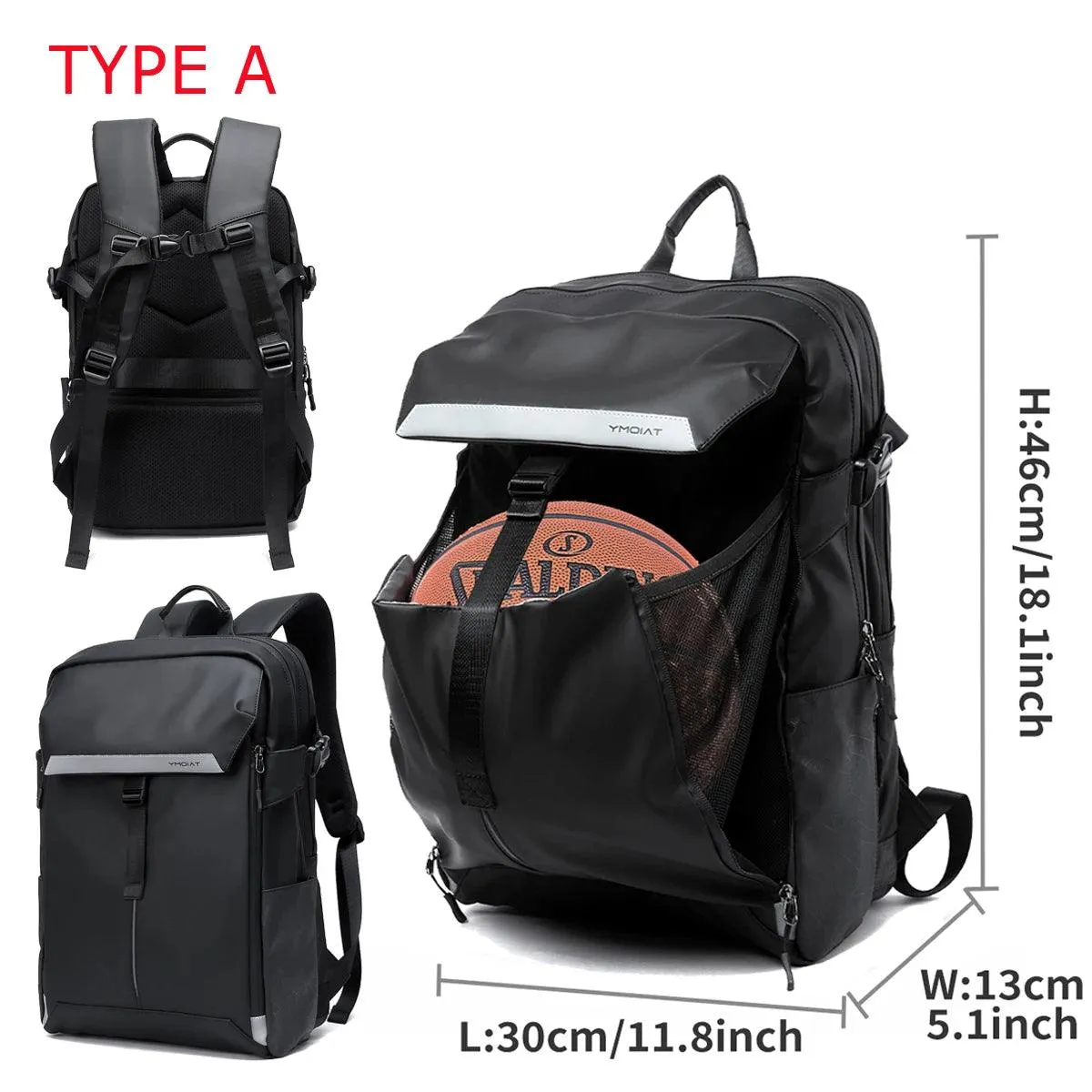 ACB5724 Cool Backpack - Expandable Waterproof  Laptop Bag