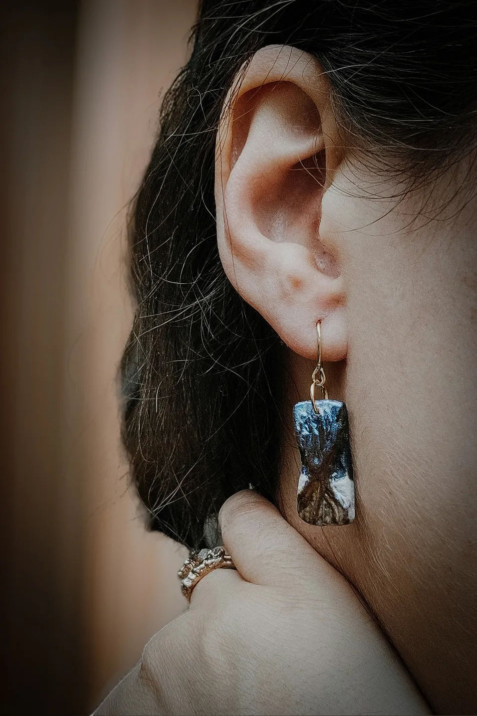 Aisha Tree of Life Earrings - Winter Edition