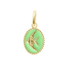 Anis Angelfish Pendant, Yellow Gold