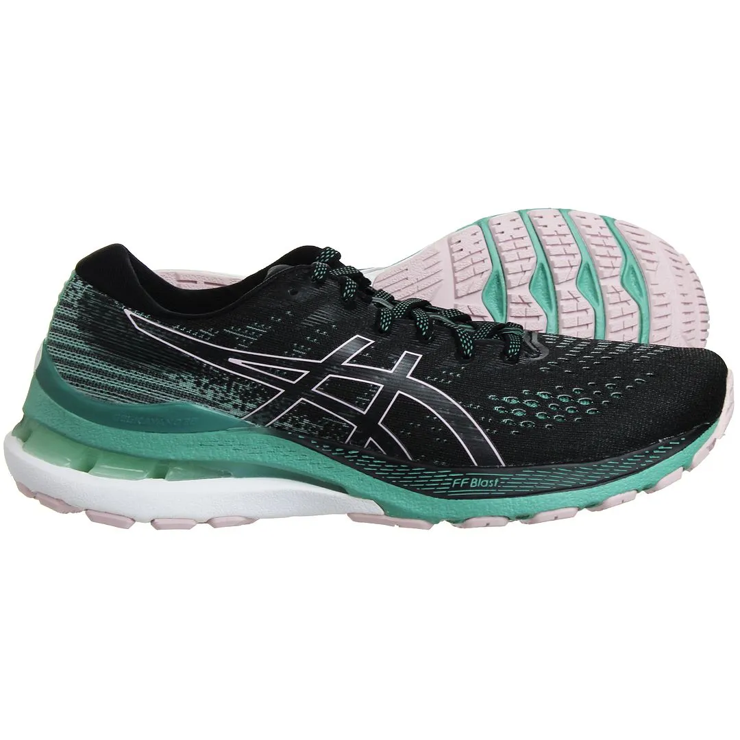 Asics Gel-Kayano 28 Womens Black Running Trainers