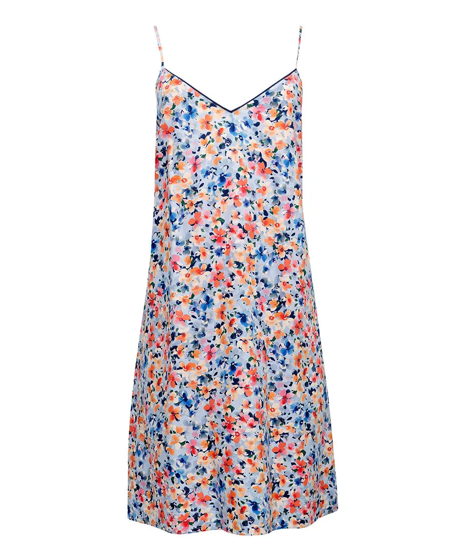 Bea Ditsy Floral Print Short Nightdress