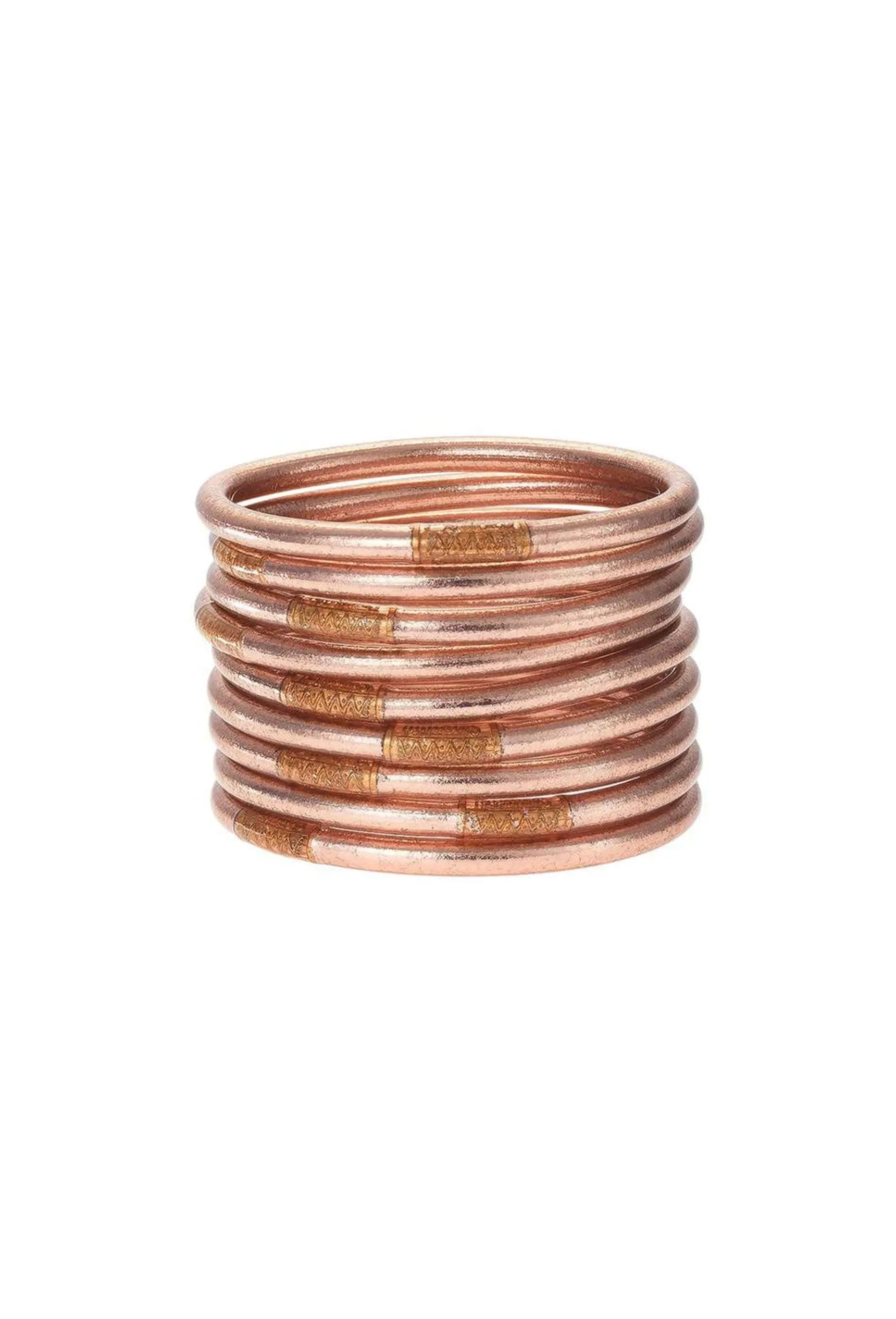 BUDHAGIRL Bangles in Rose Gold