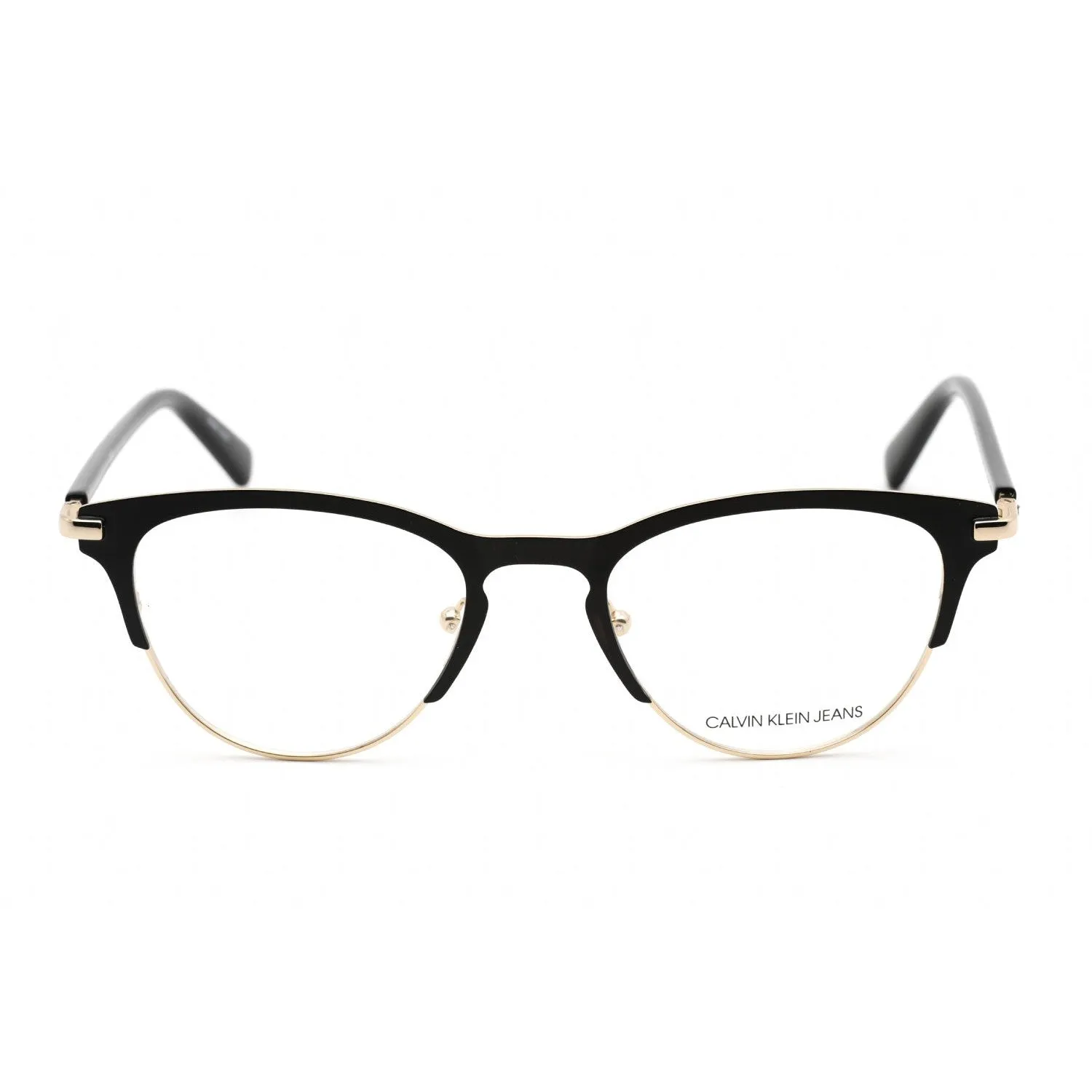 Calvin Klein Jeans CKJ20302 Eyeglasses SATIN BLACK / Clear demo lens