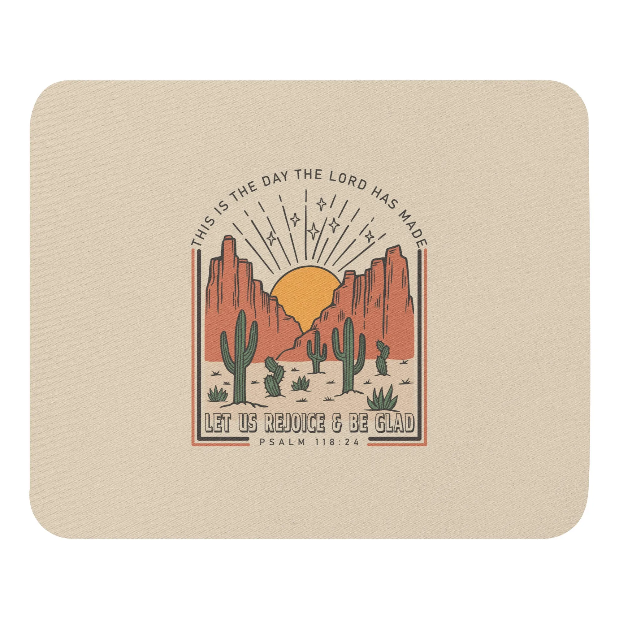 Catholic mouse pad, Psalm 118