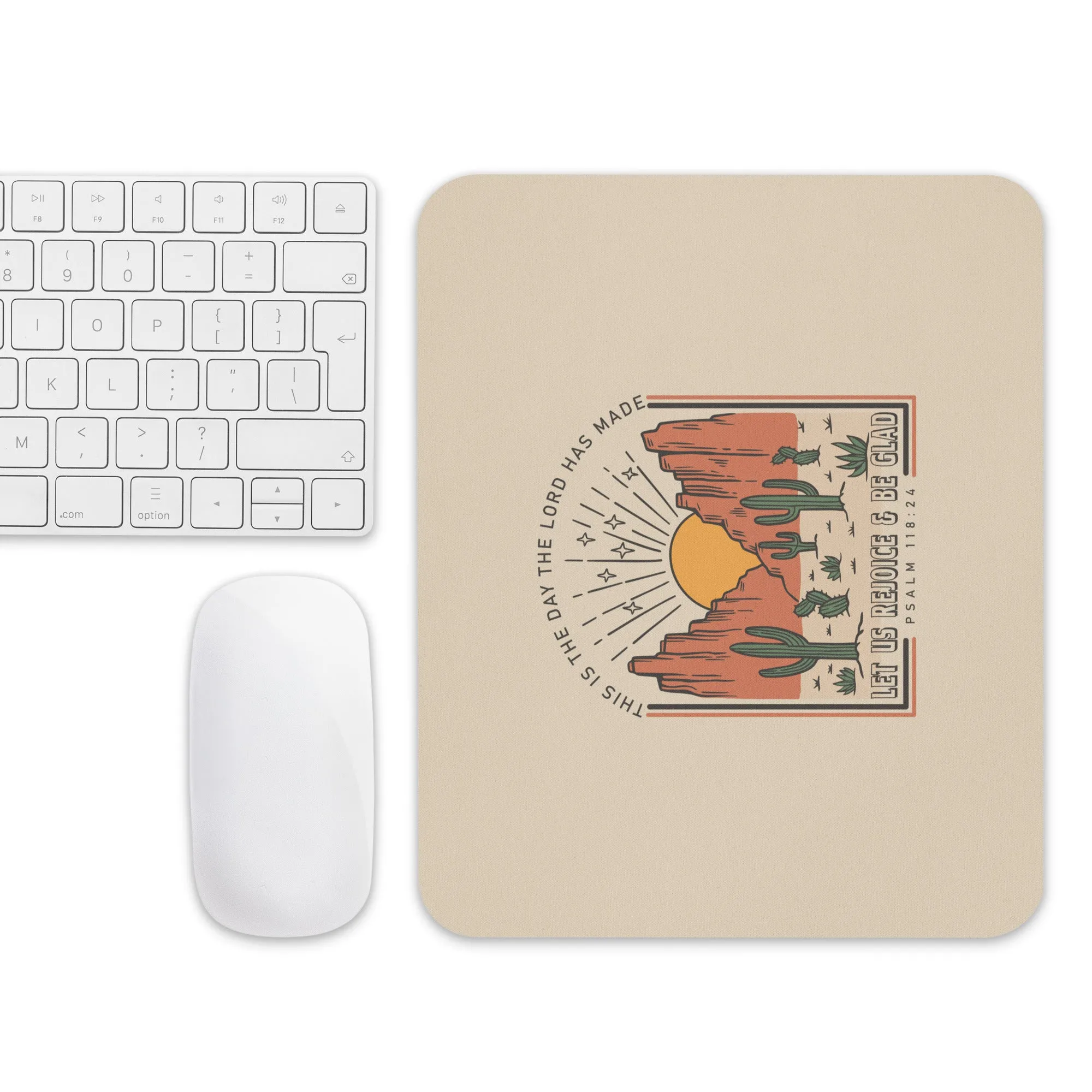 Catholic mouse pad, Psalm 118