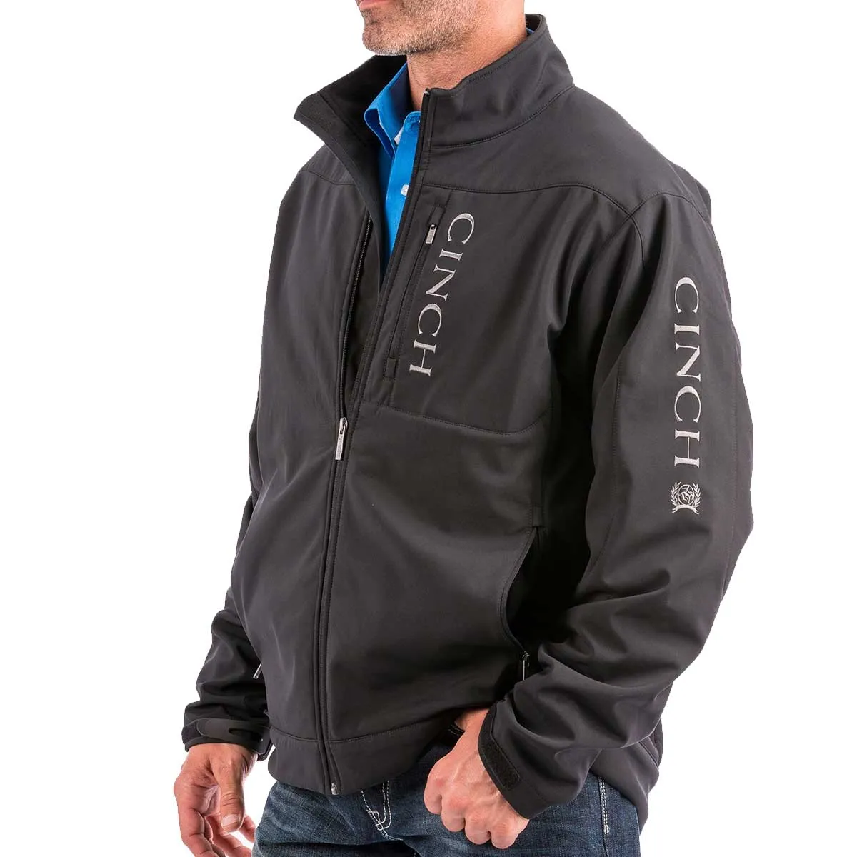 Cinch Men's Bonded Concealed Carry Jacket - Black