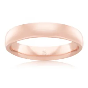 Classic Comfort 4mm - 18ct Rose Gold