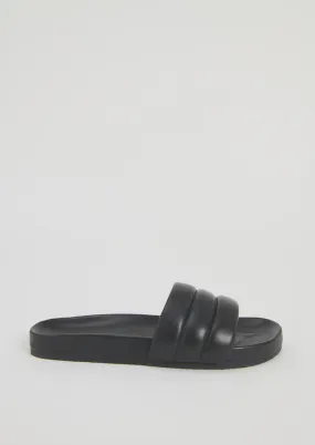 Classic Leather Slide Black