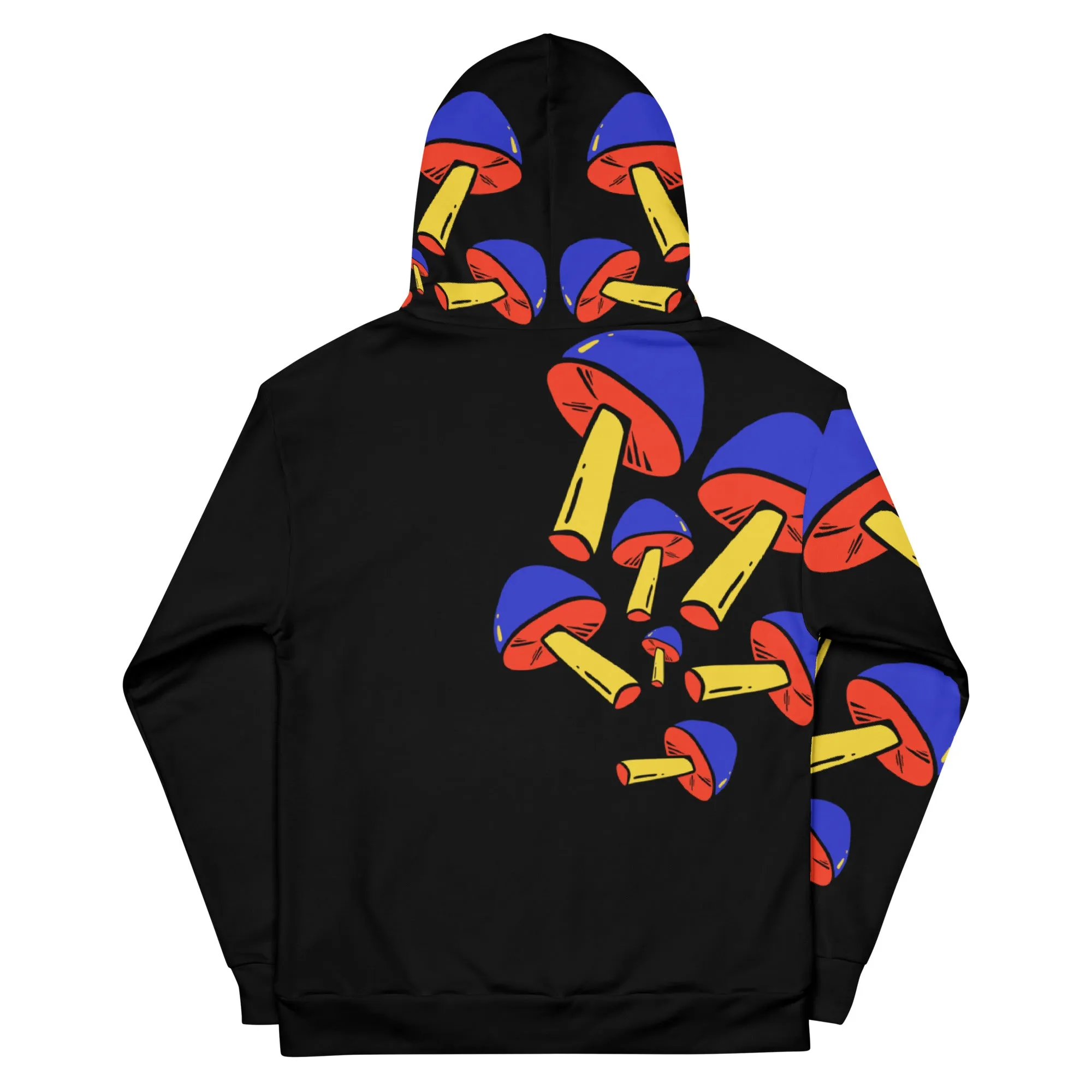 Colorful Mushroom Recycled Hoodie