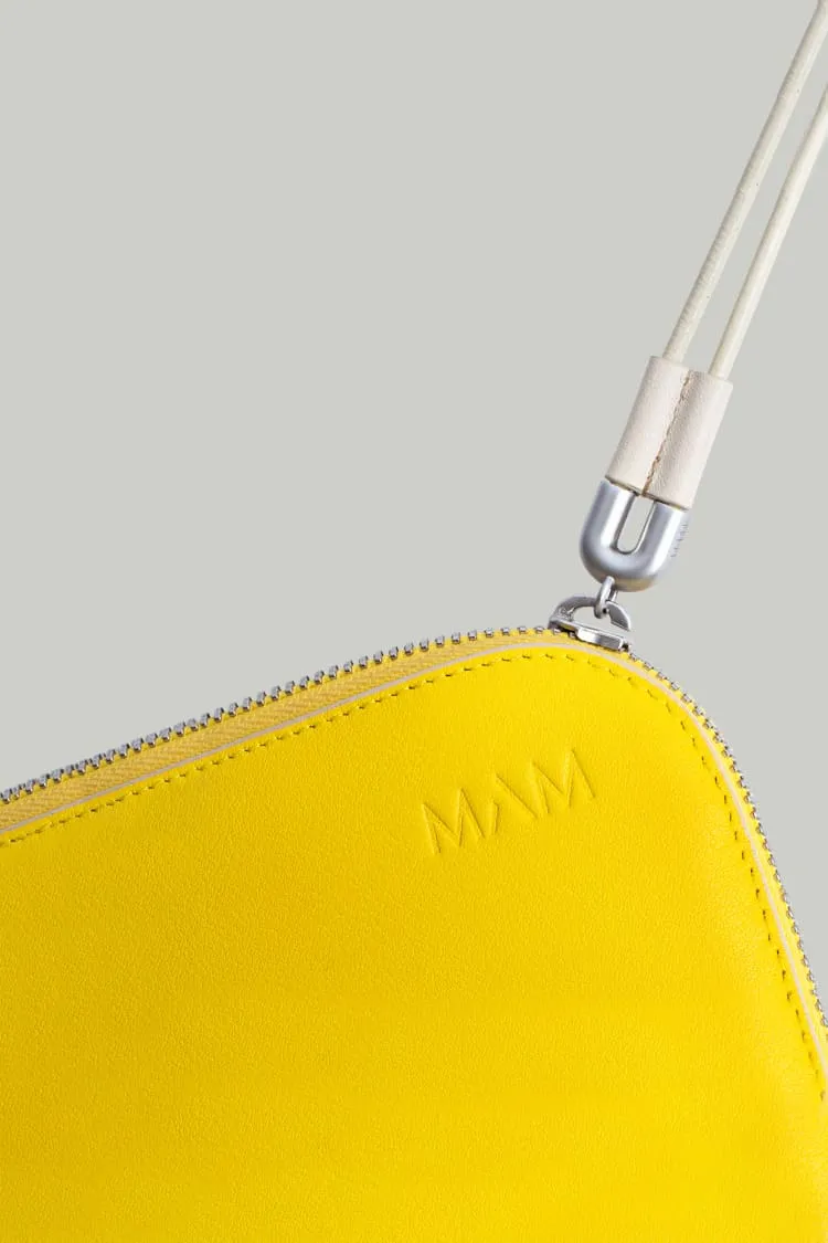 Crossbody yellow purse