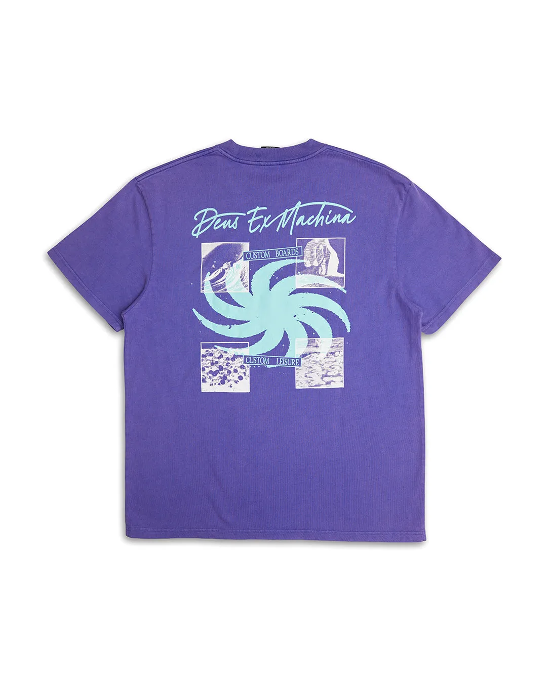 Custom Leisure Tee - Deep Blue