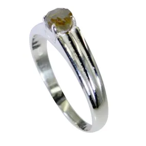 Dainty Stone Rutile Quartz 925 Ring Jewelry For Ashes Of Loved Ones