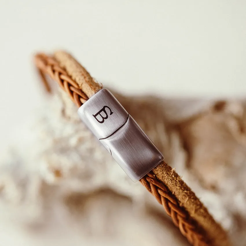 Denby Leather Bracelet Camel