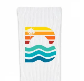 Design Your Own Custom Printed Crew Socks - Large