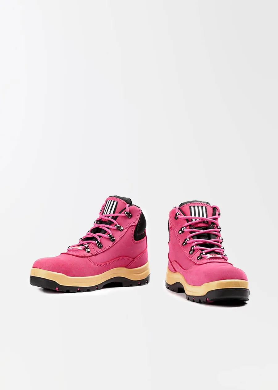 Does: ladies safety work boots (hiker style)