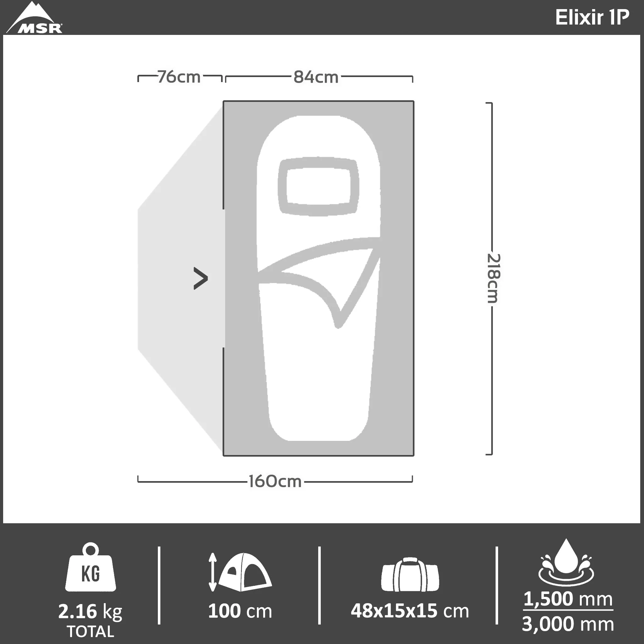 Elixir 1P Hiking Tent