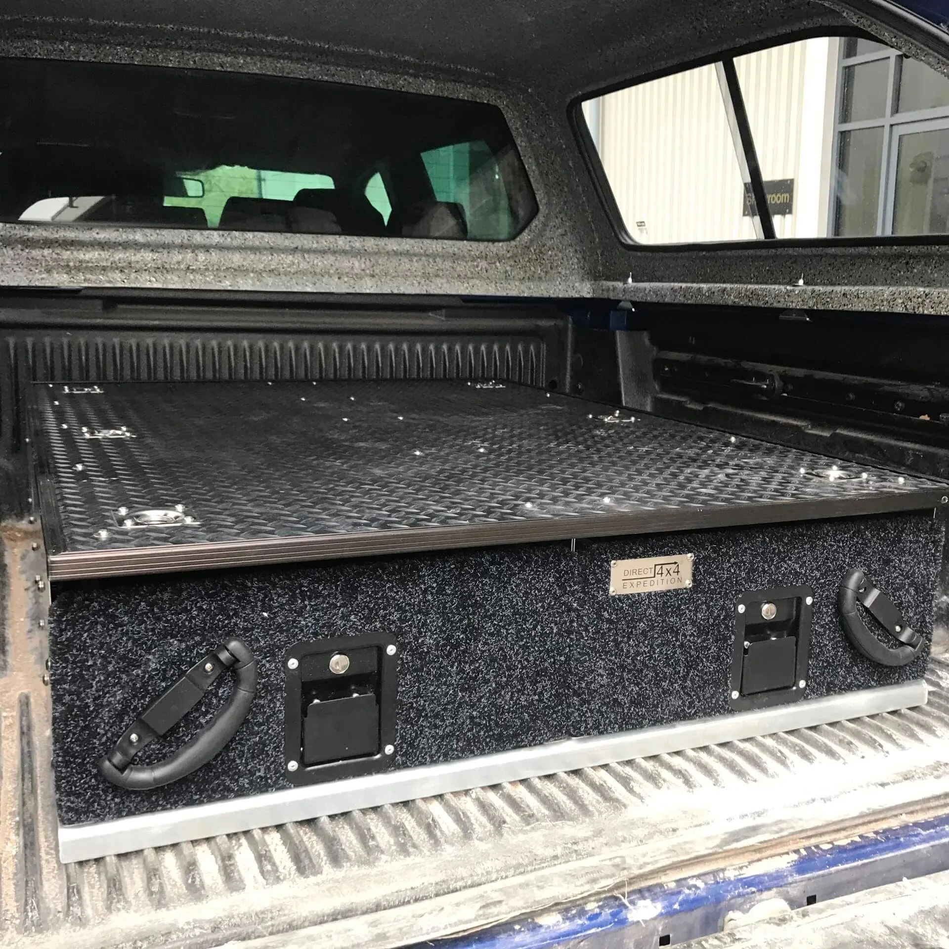 Fixed Rubber Topped Twin Drawer System