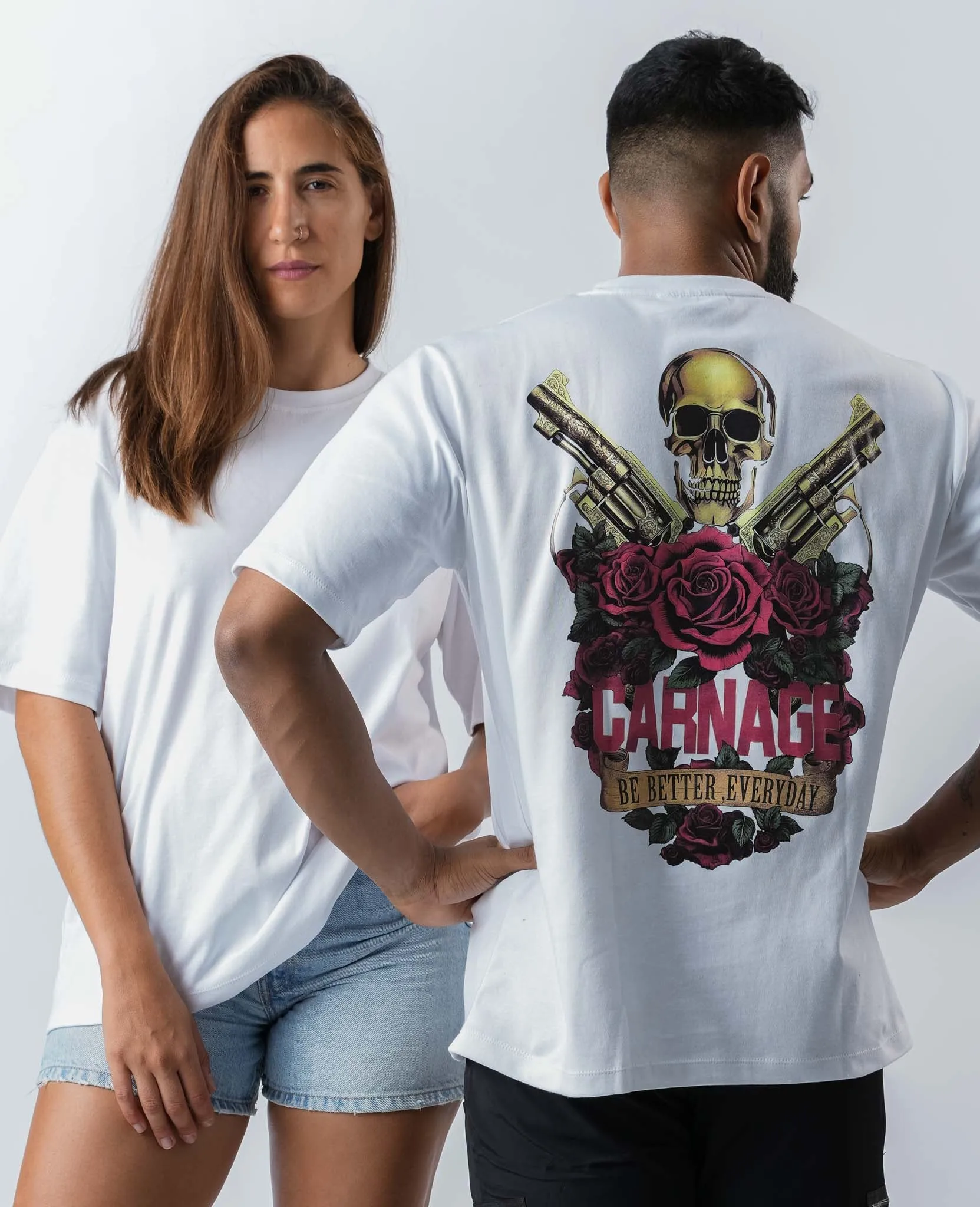 GNR Skull Tee - Oversize - Unisex