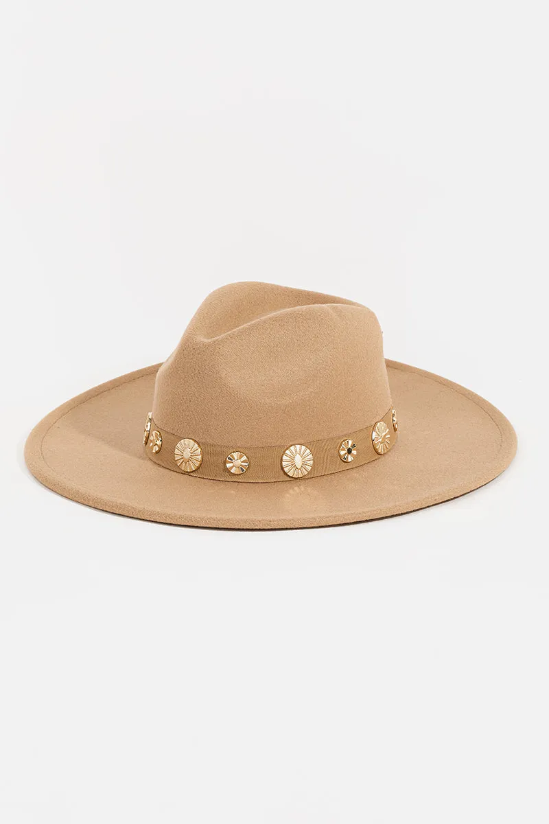 Golden Girl Panama Hat - Tan