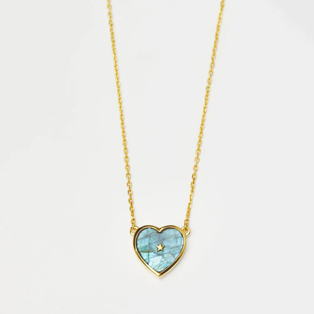 Heart Mini Night Sky Necklace