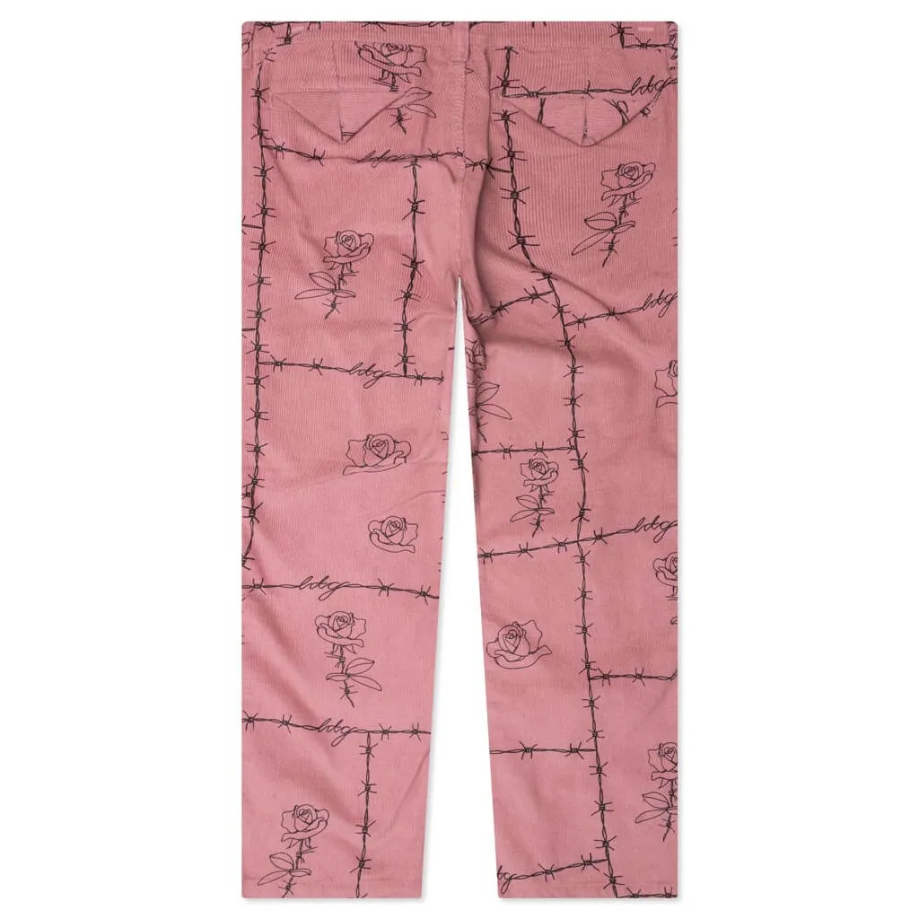 Holiday HTG Crease Pant - Mauve