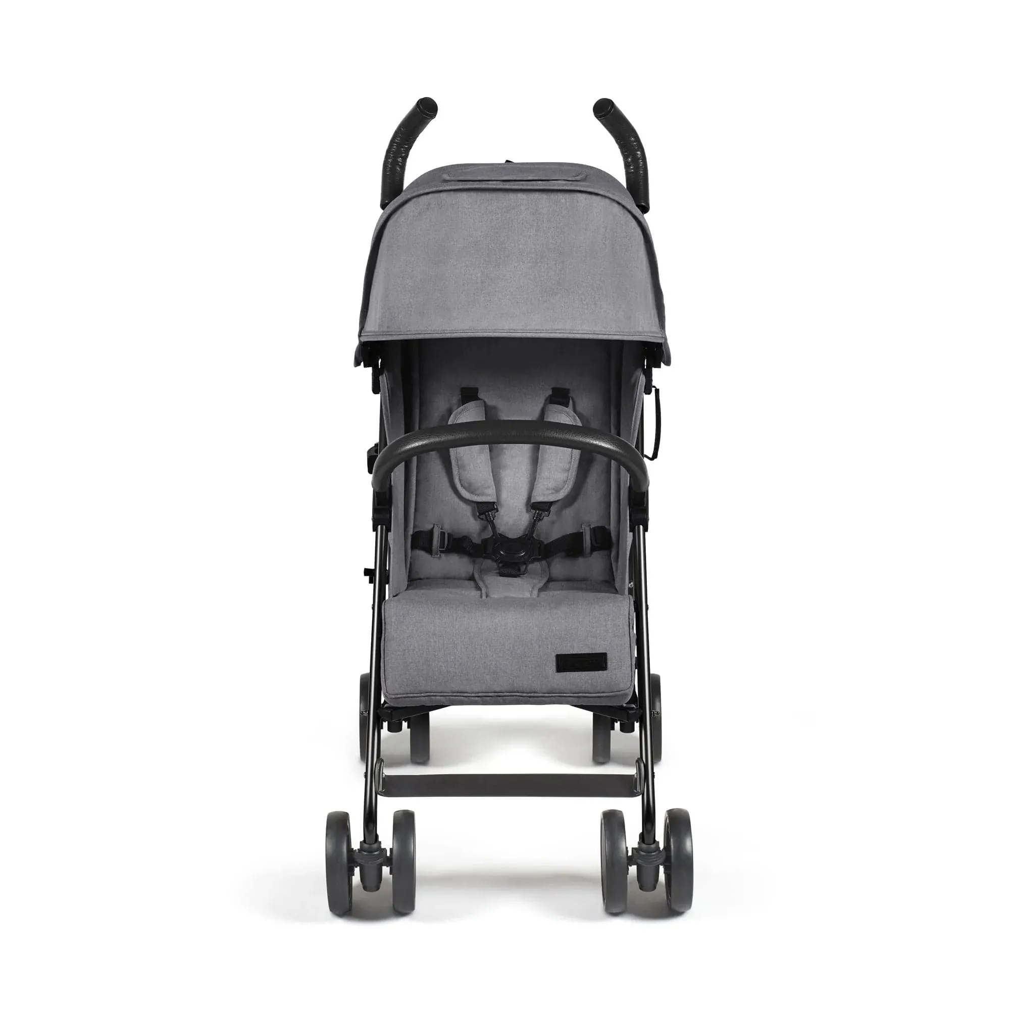 Ickle Bubba Discovery Stroller - Matt Black / Graphite Grey / Black