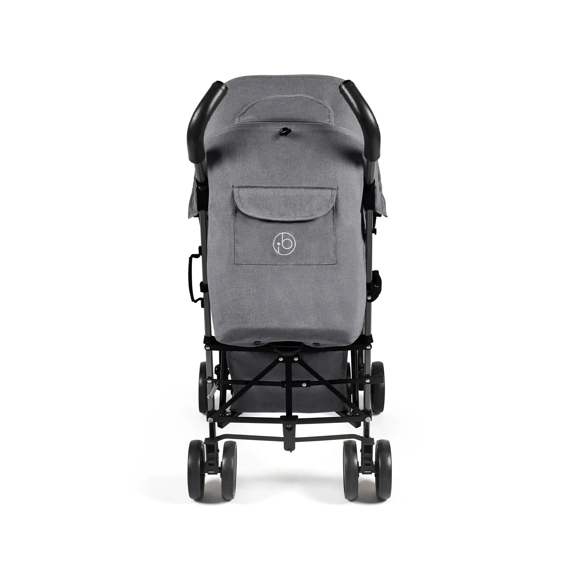 Ickle Bubba Discovery Stroller - Matt Black / Graphite Grey / Black