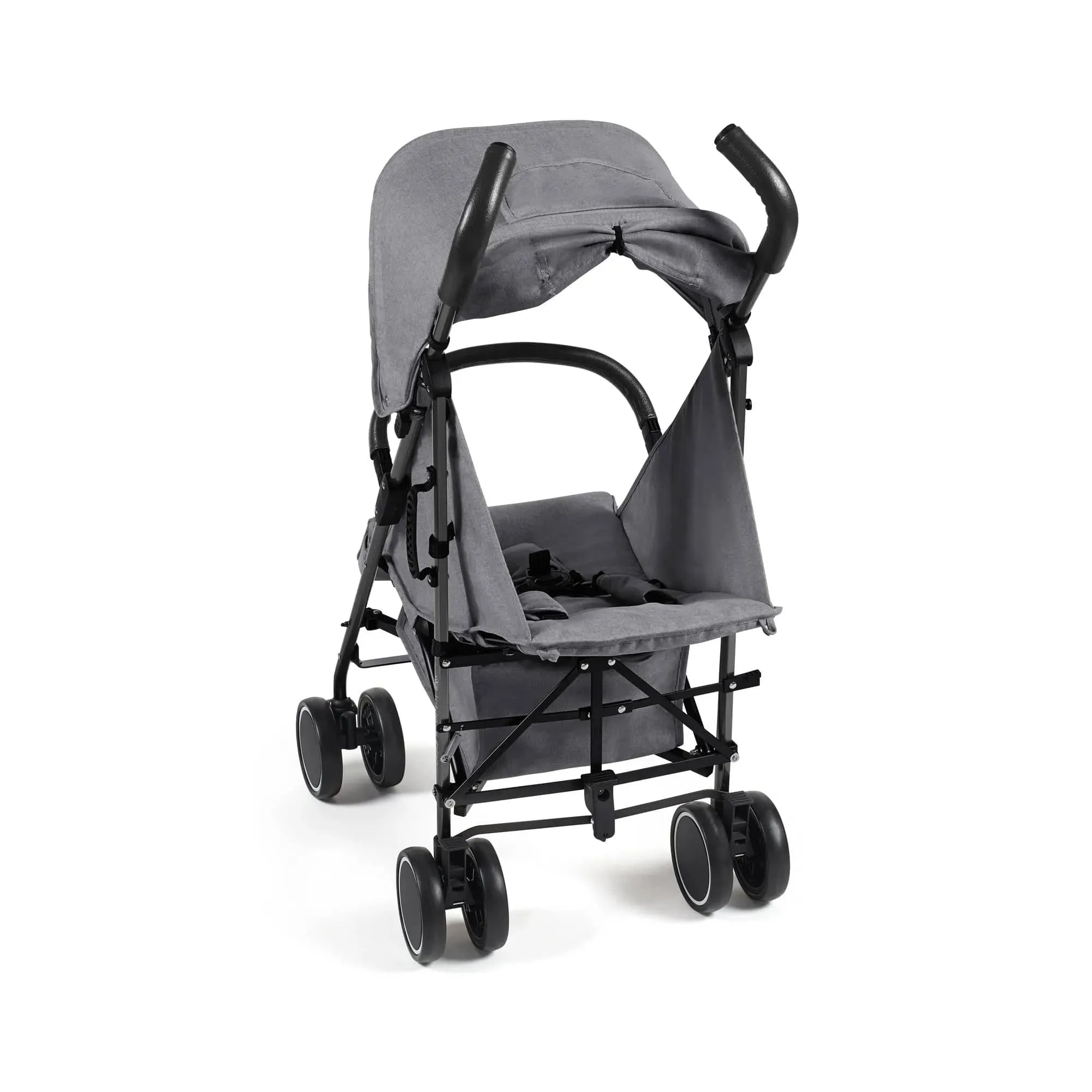 Ickle Bubba Discovery Stroller - Matt Black / Graphite Grey / Black