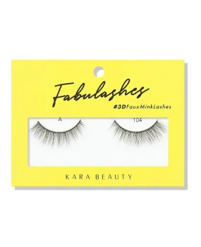 Kara Beauty 3D Faux Mink Eyelashes-A104