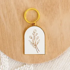 Keychain: Arch and Tulip