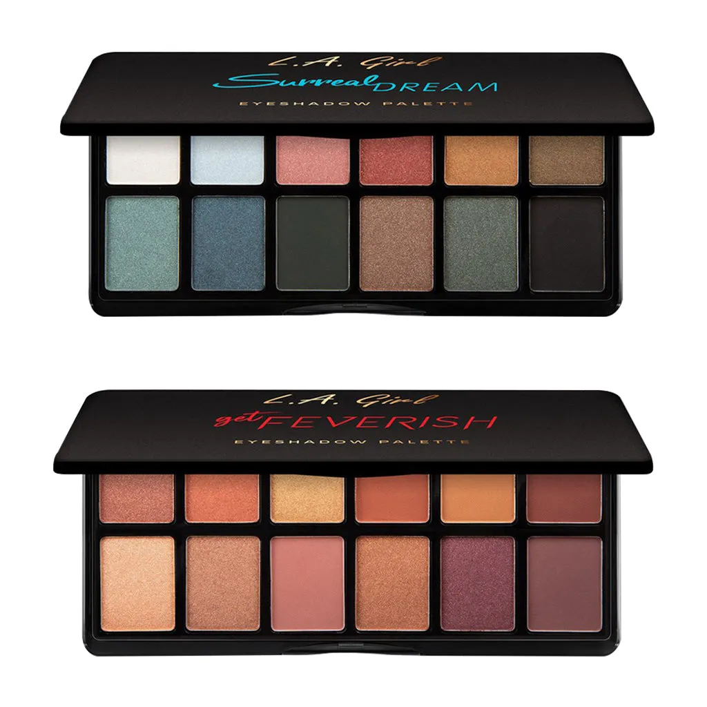 LAGIRL Fanatic Paleta de Sombras 12 Tonos