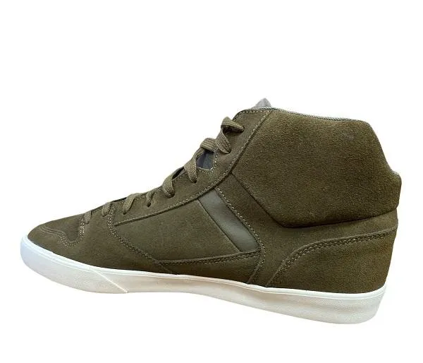 Le Coq Sportif men's sneakers shoe Peletiere Mid Suede 1421798 olive green