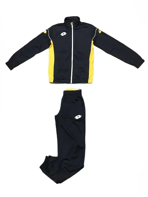 Lotto boys' tracksuit Suit stars EVO PL RIB JR R9757 navy-yellow