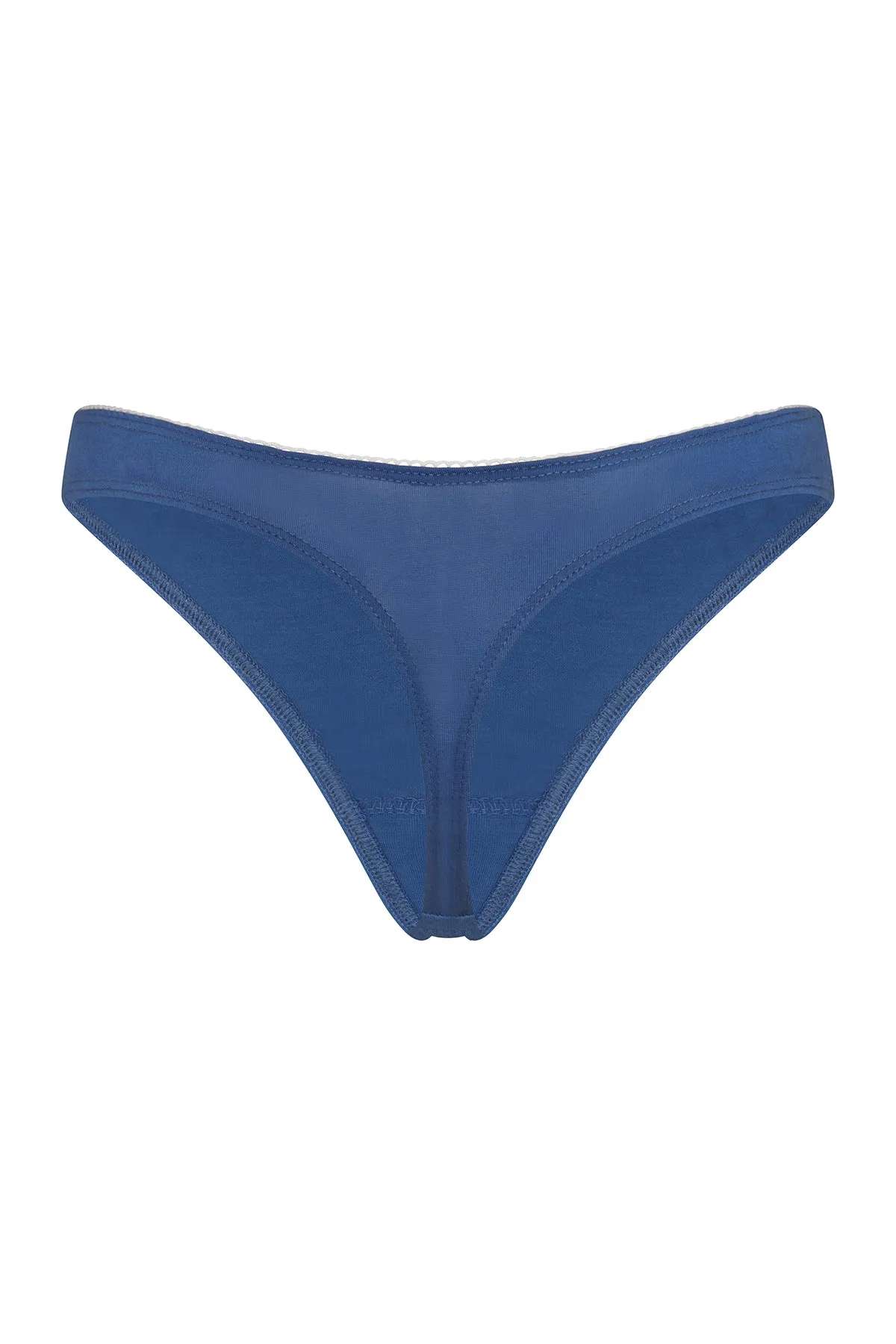 LOW RISE THONG IN LAZULI