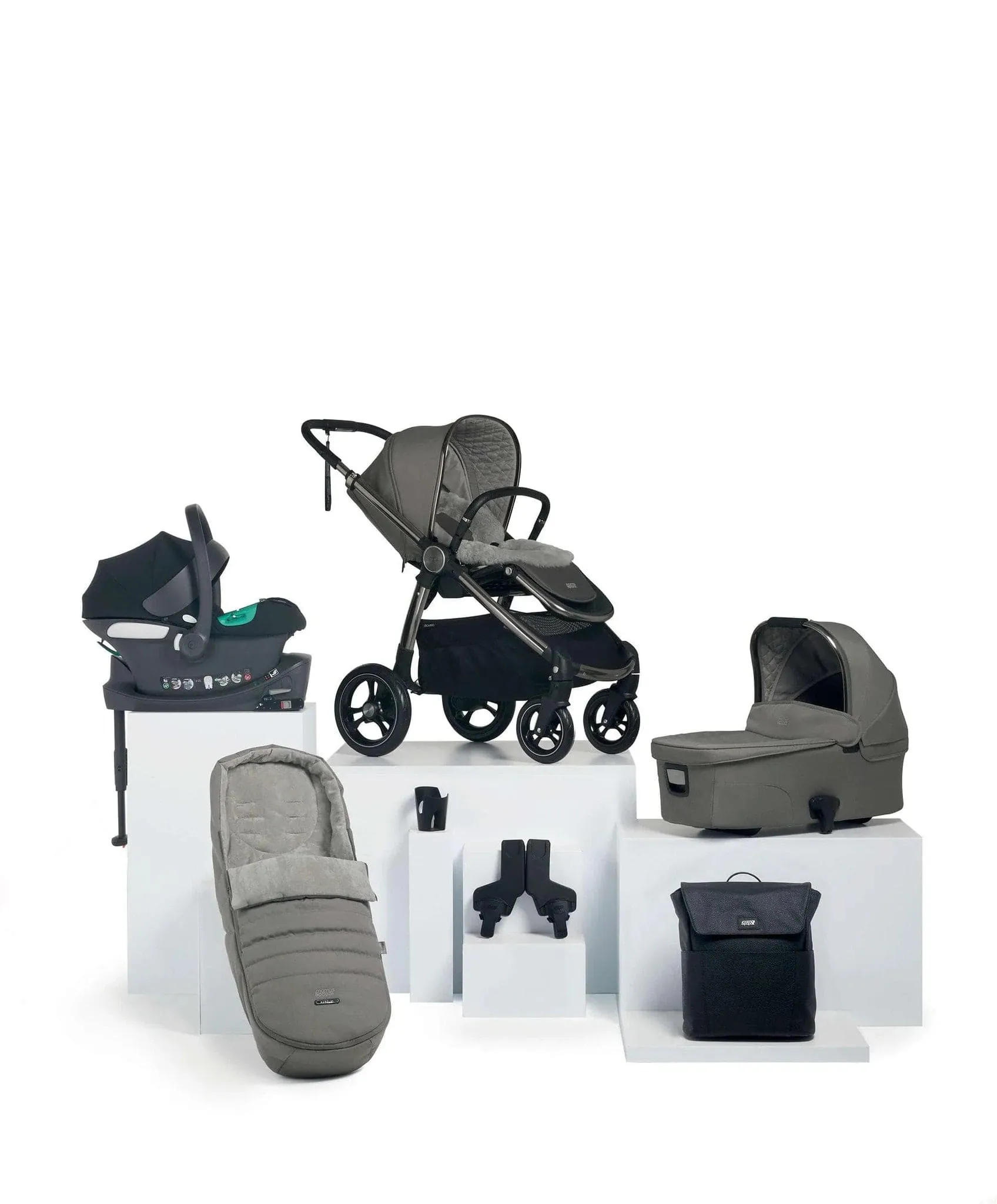 Mamas & Papas Ocarro Aton B2 Travel System - Mercury