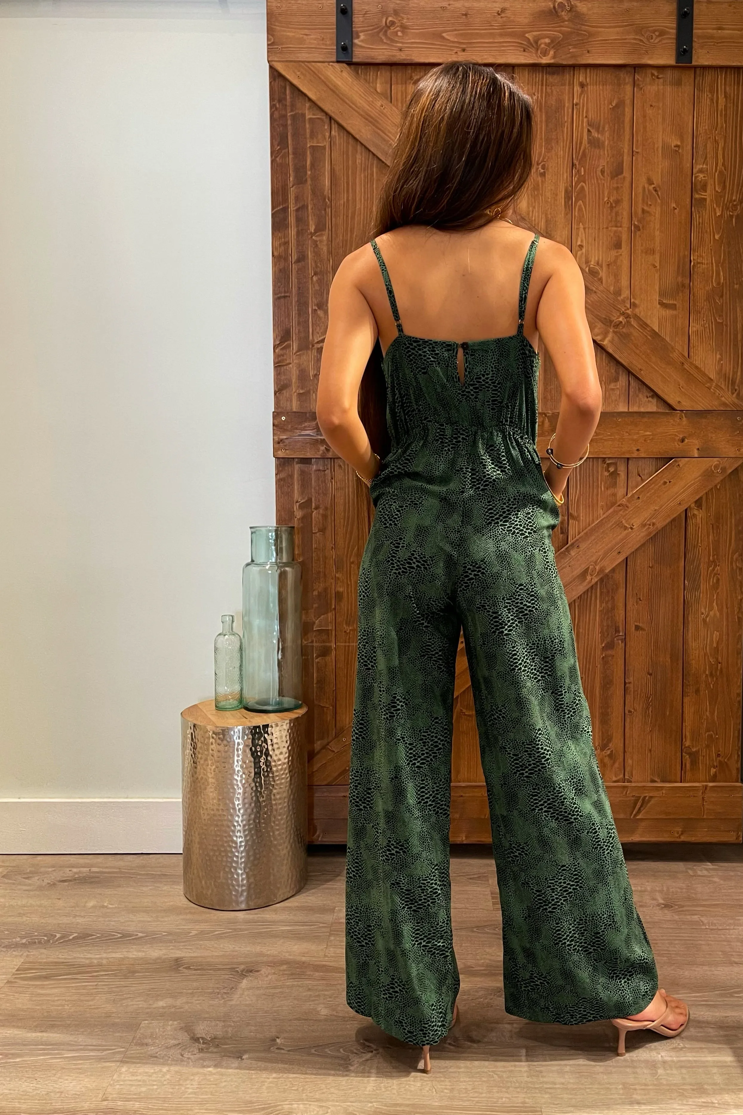 Manu Jumpsuit / Boa Green