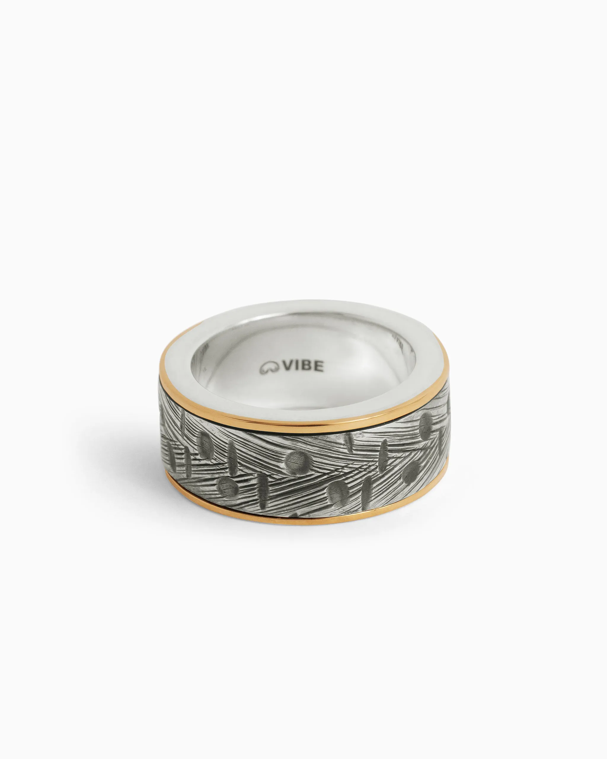 Marine Texture Spinner Ring