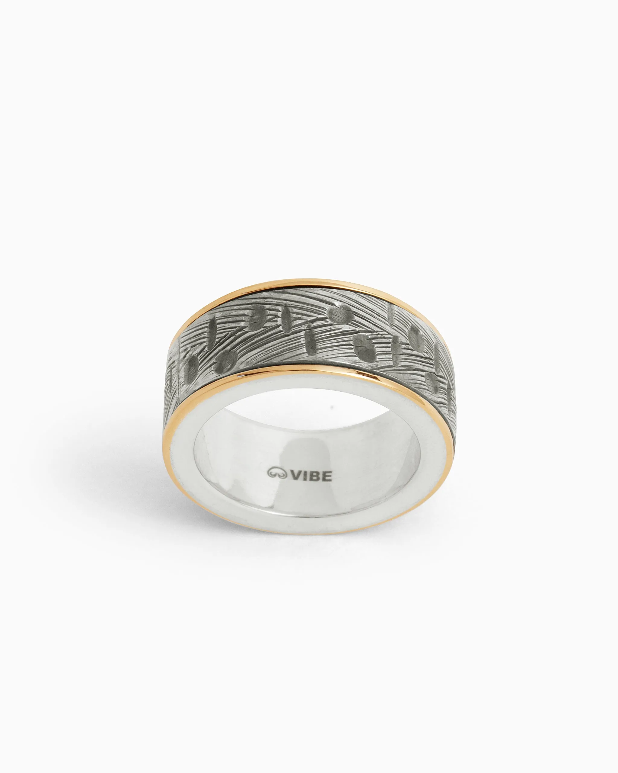 Marine Texture Spinner Ring