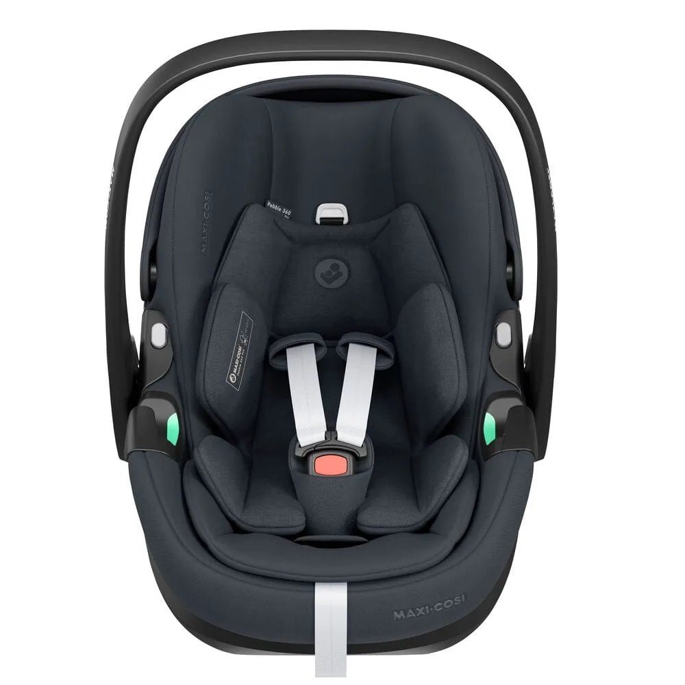 Maxi Cosi Pebble 360 PRO Car Seat and Base - Essential Graphite