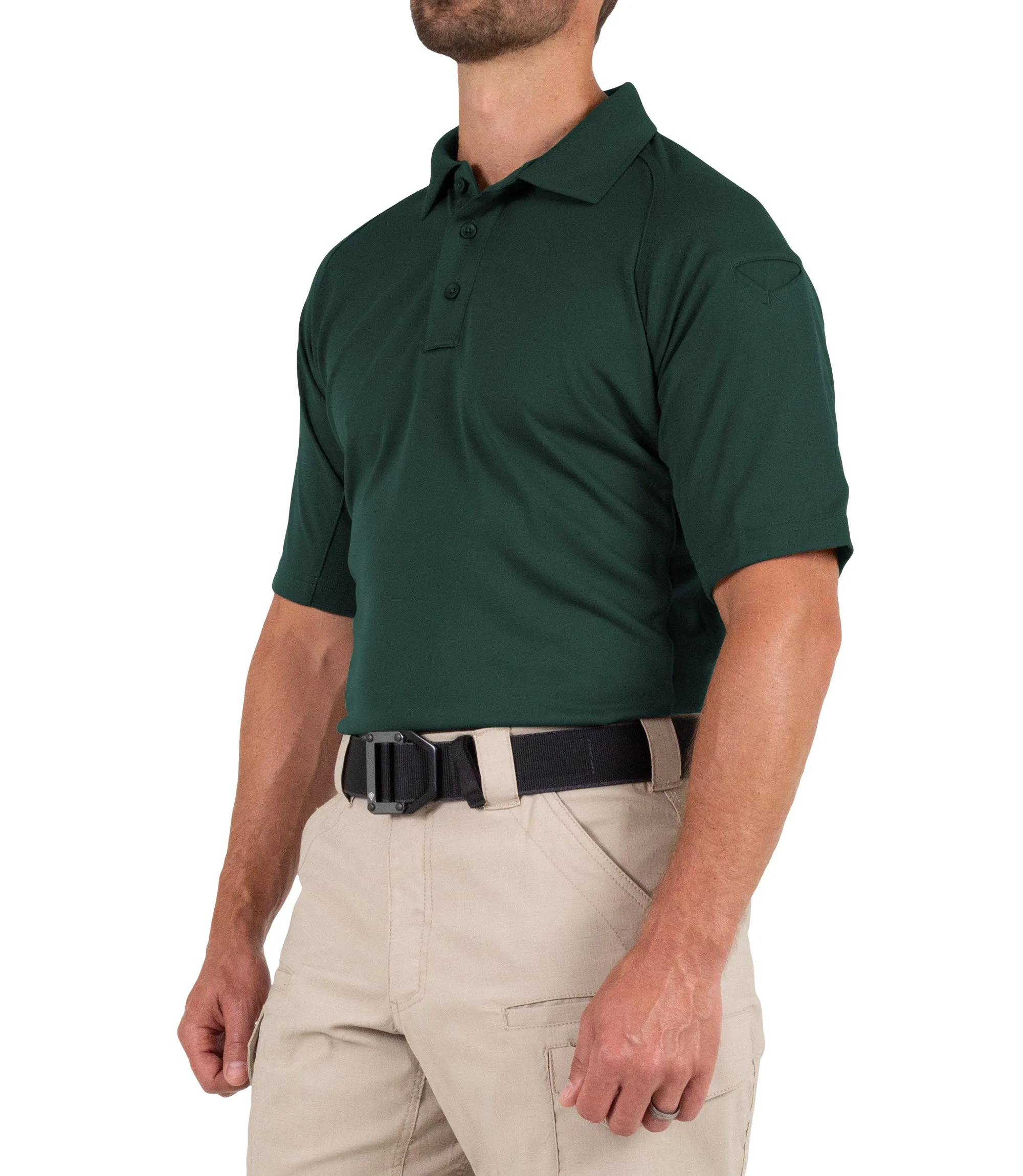 Men's Performance Short Sleeve Polo / Spruce Green