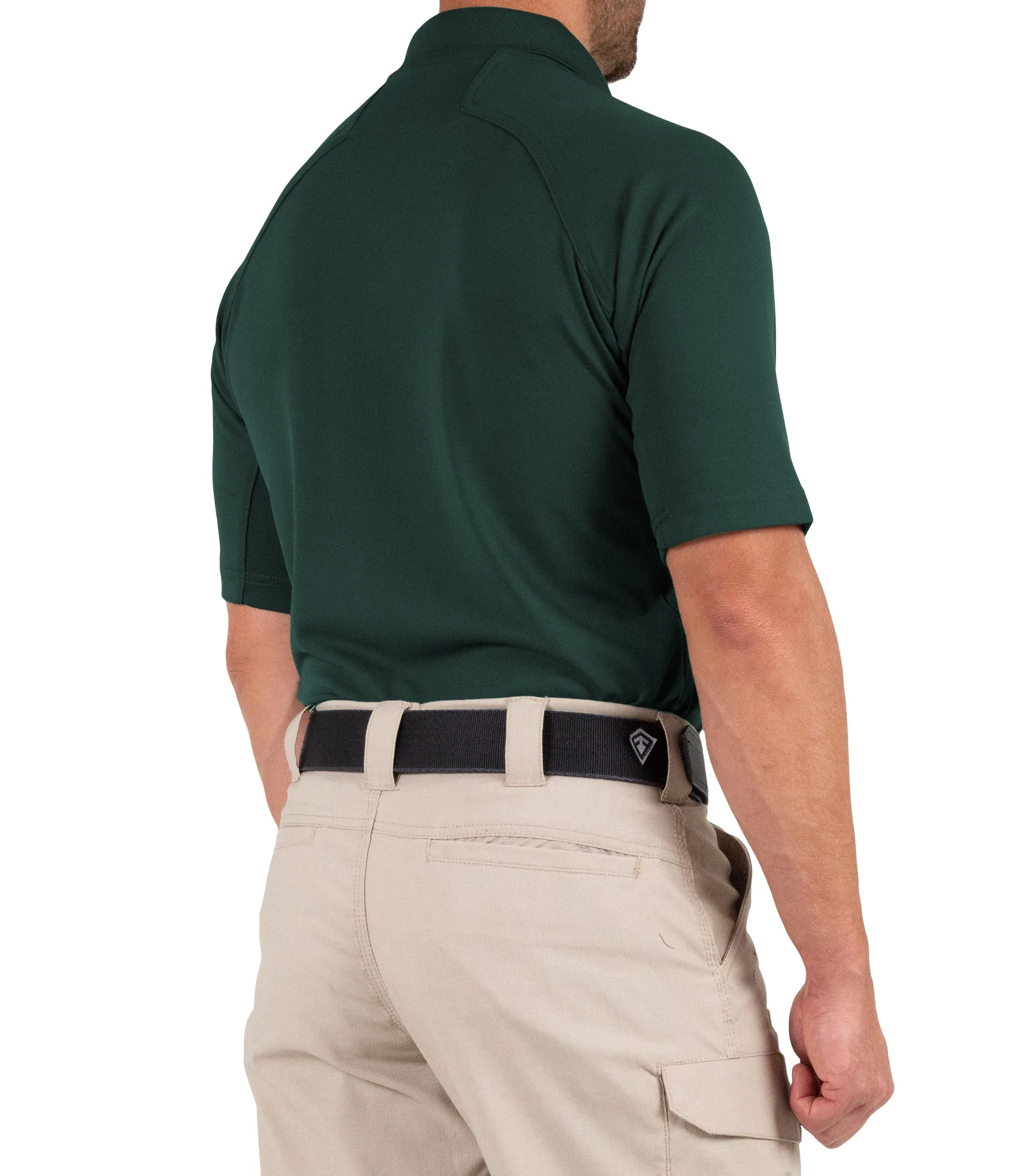 Men's Performance Short Sleeve Polo / Spruce Green