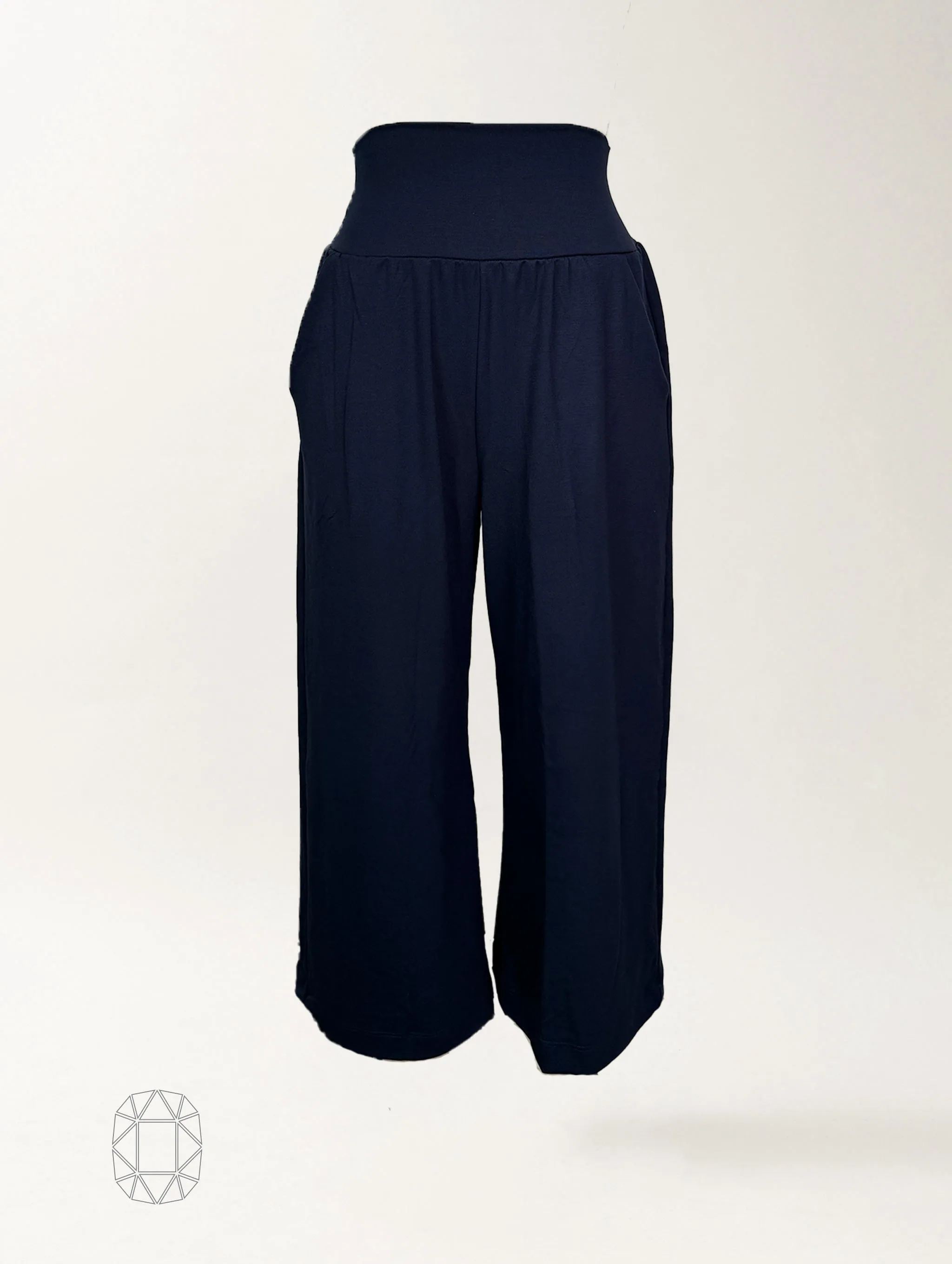 Milo Pant - New Navy Soft Ponte