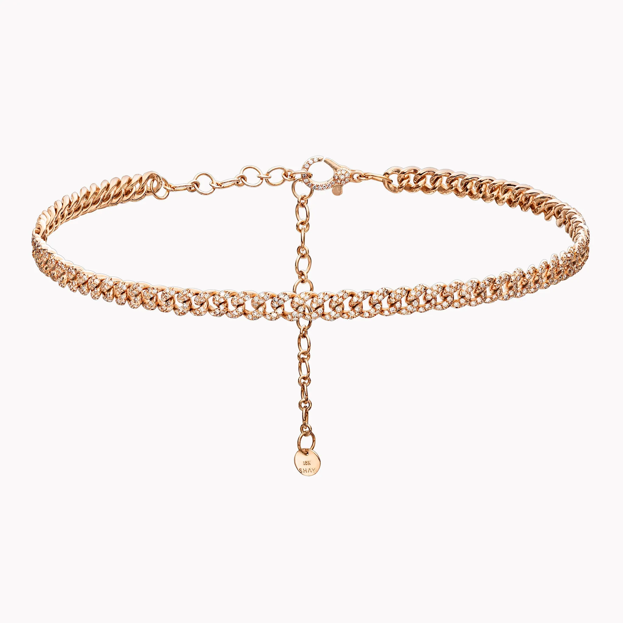 Mini Pavé Link Choker